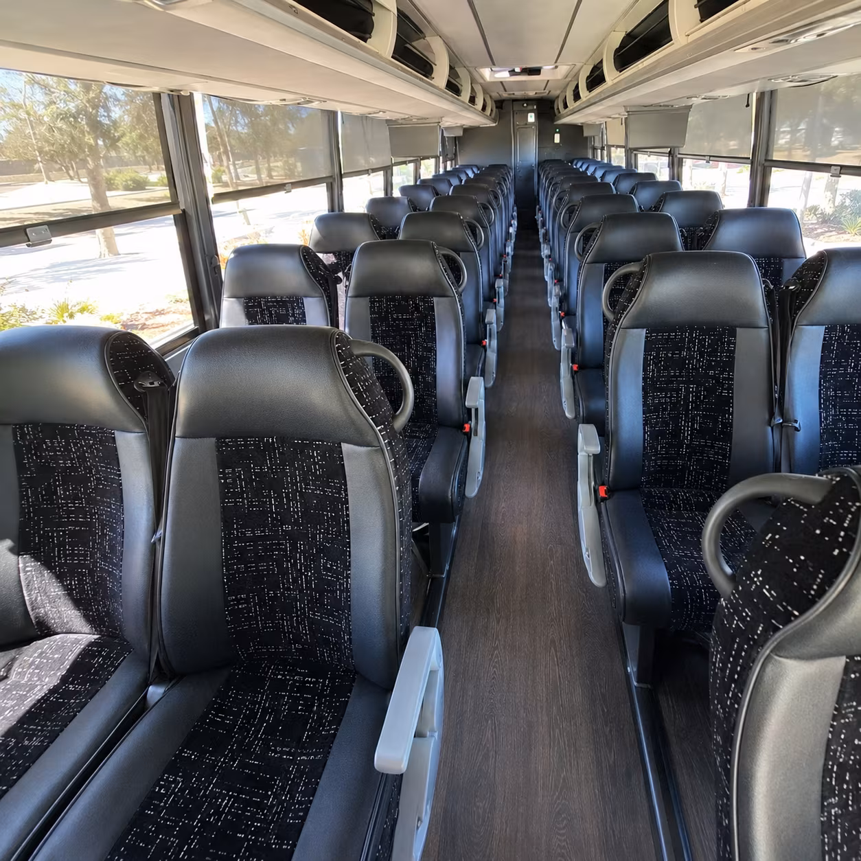 garland spacious private event charter bus rentals in garland