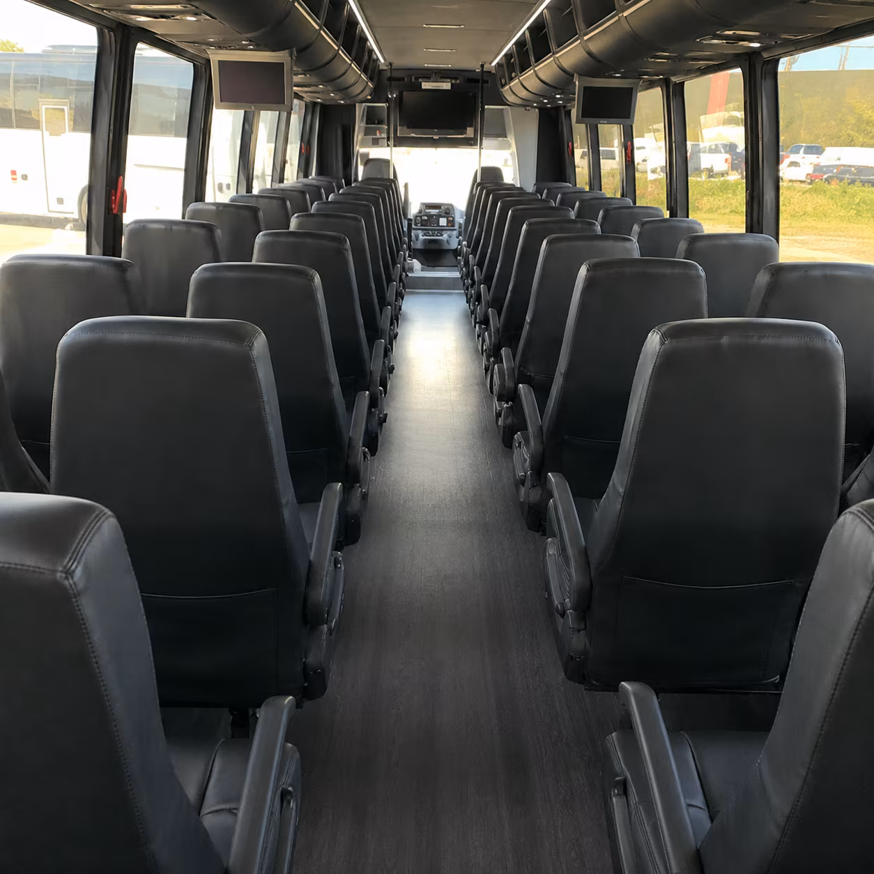 plano rent a charter bus for plano business events