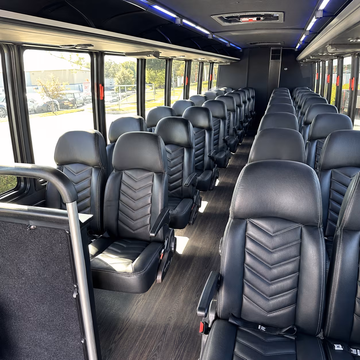 richardson private charter bus event transportation services