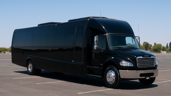 Exterior of Charter Bus Company Dallas's 20 Passenger Mini bus in Dallas