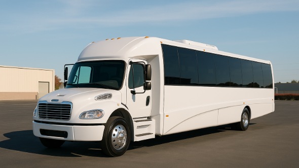 Exterior of Charter Bus Company Dallas's 30 Passenger Minibus in Dallas