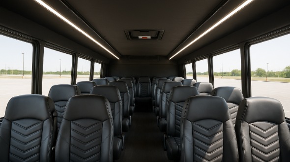 arlington 28 passenger minibus
