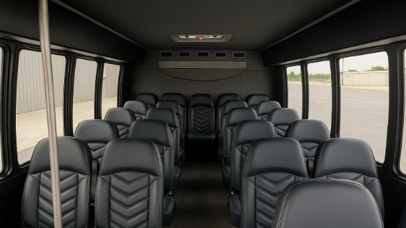 desoto 15 passenger minibus inside