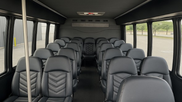 desoto 20 passenger minibus inside