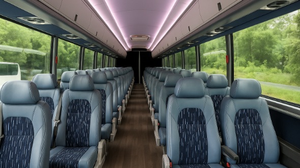 desoto 35 passenger minibus inside