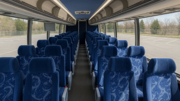 desoto 54 passenger charter bus interior