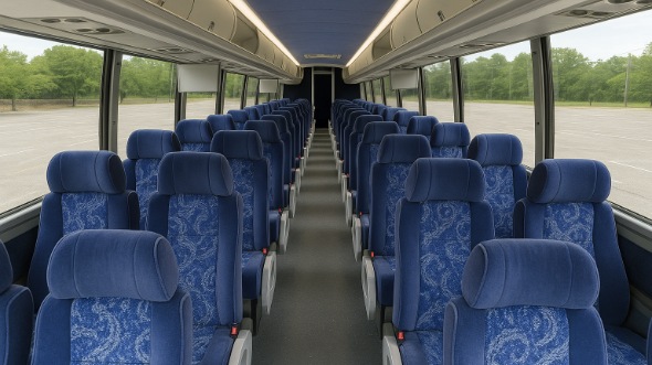 desoto 54 passenger charter bus rental