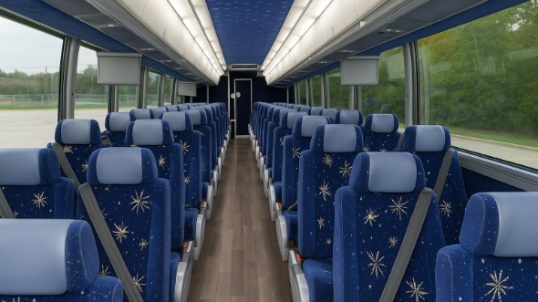 desoto 55 passenger charter bus interior
