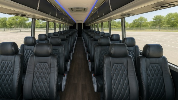 desoto 55 passenger charter bus rental