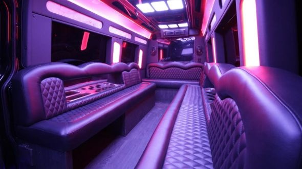 desoto sprinter limo rental inside